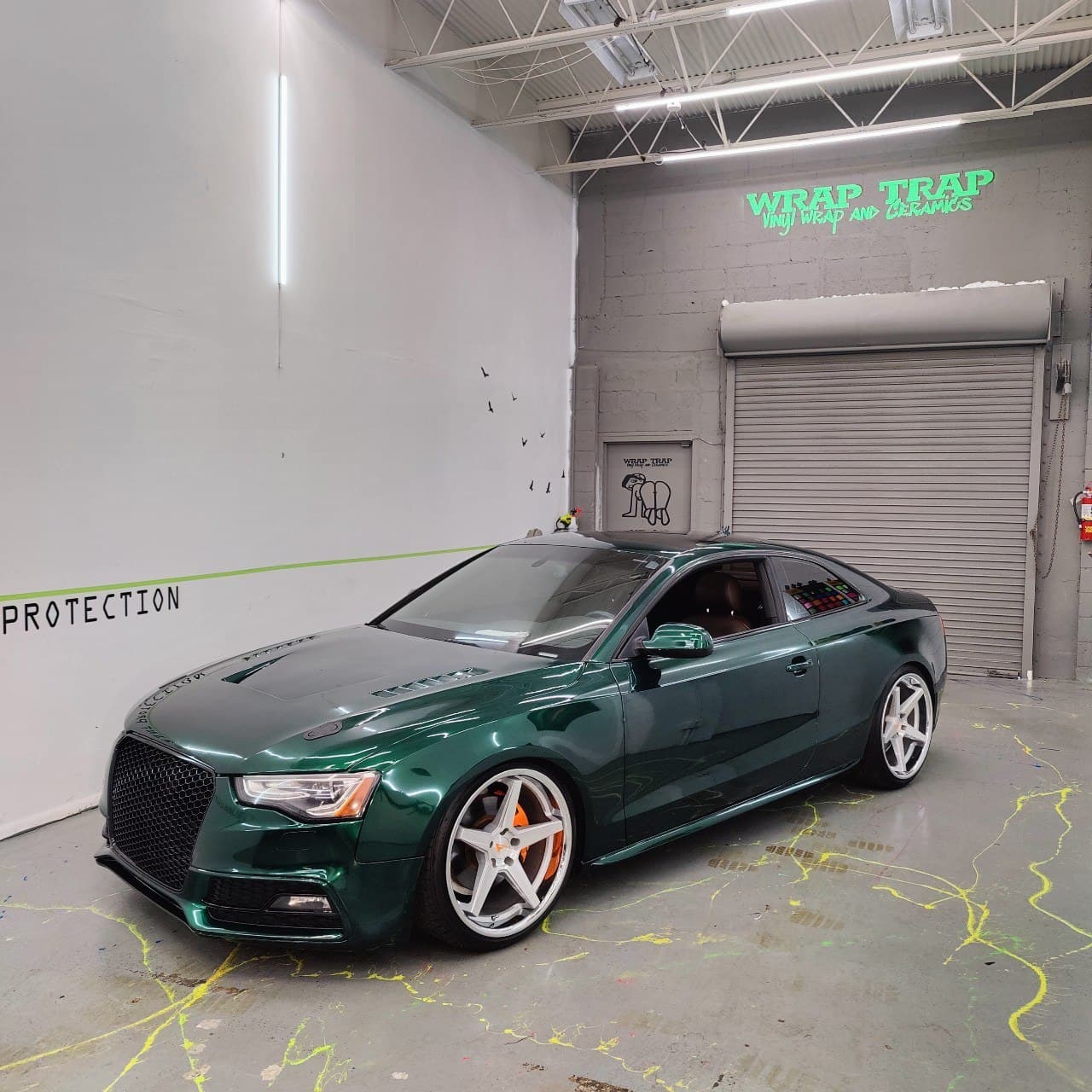 High Gloss Hunter green