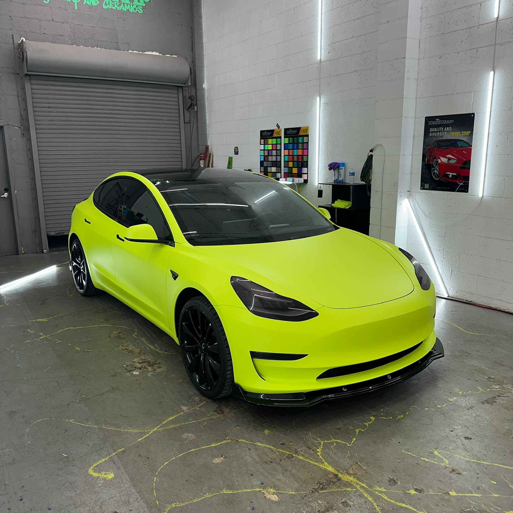 Neon Yellow Matte