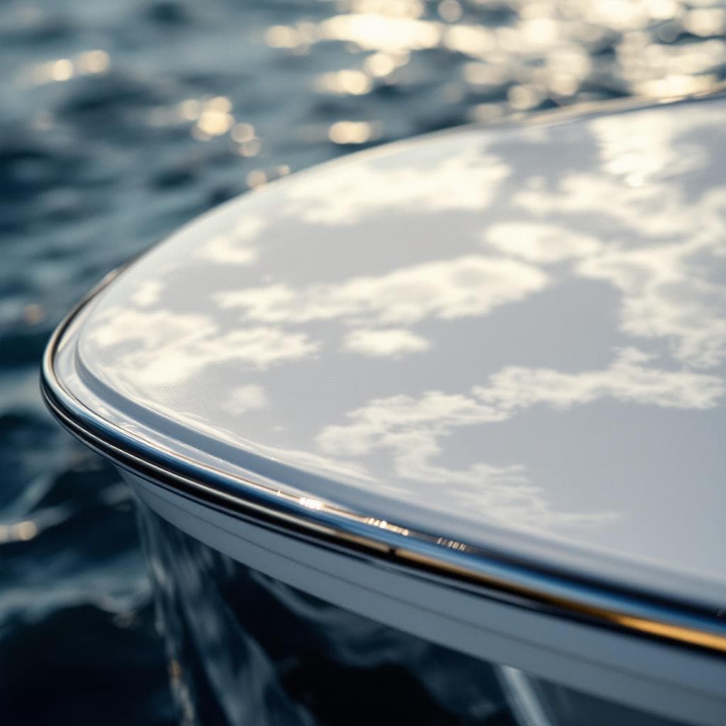 sport-fisherman hardtop — satin white PPF