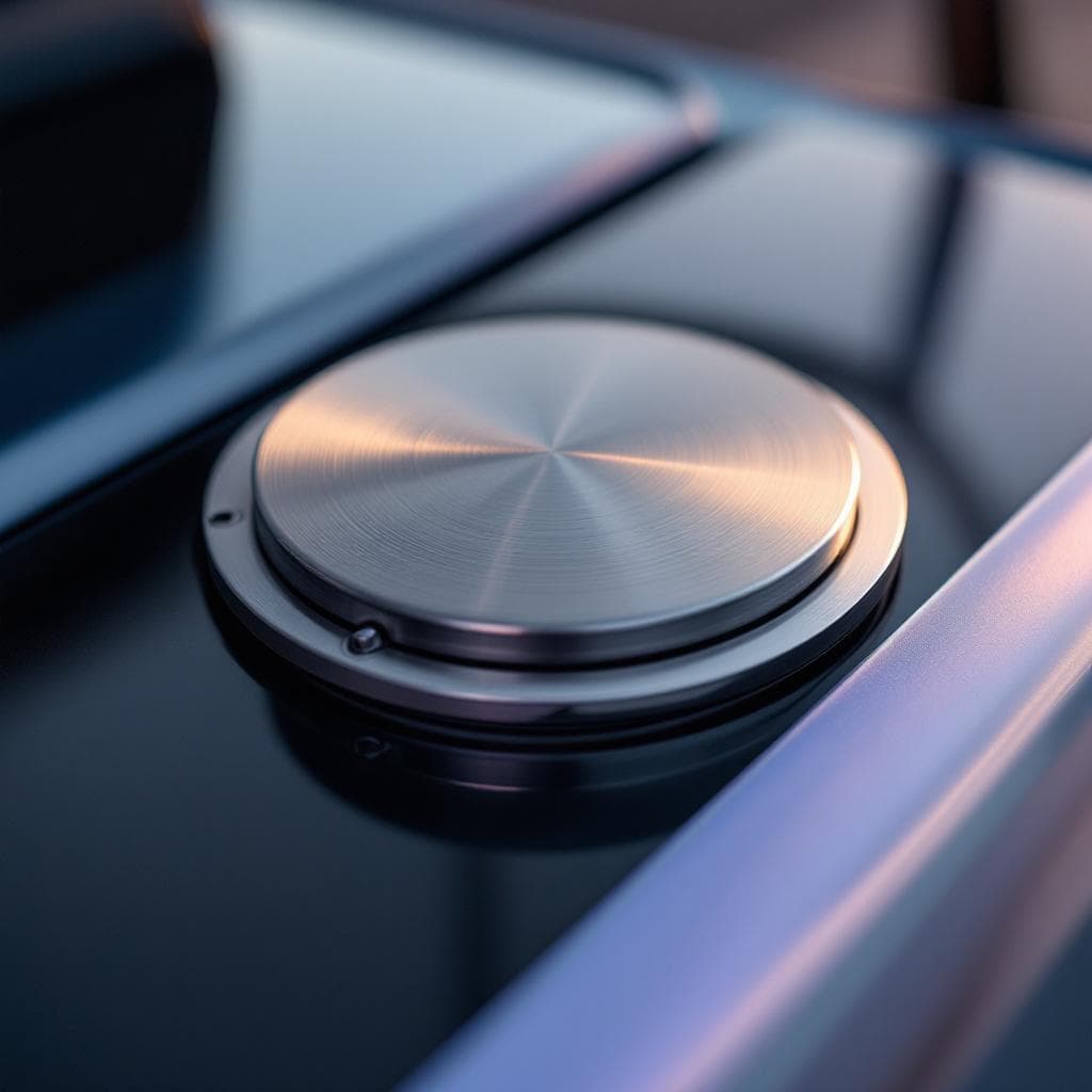 yacht fuel port — gloss obsidian color-shift PPF