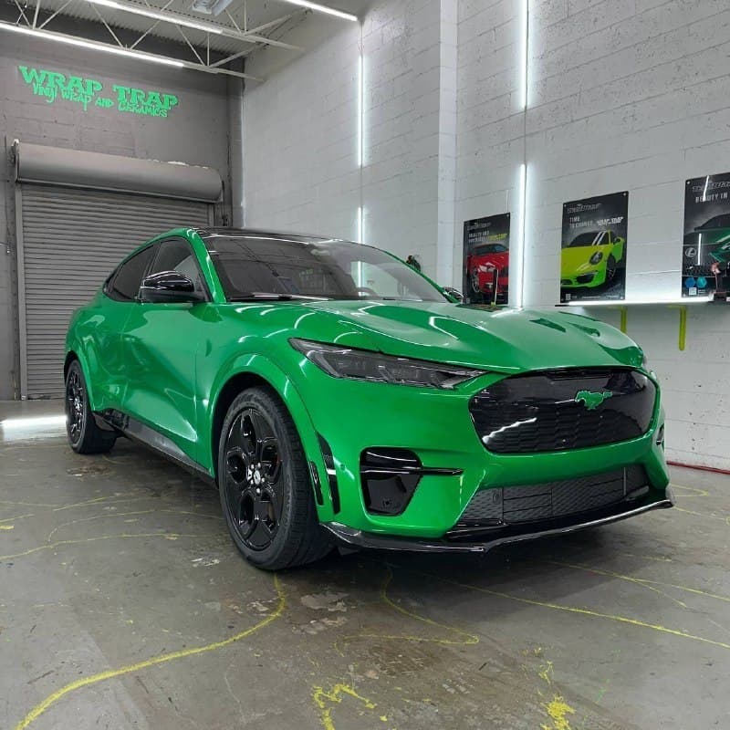 Vinyl wrap installation process
